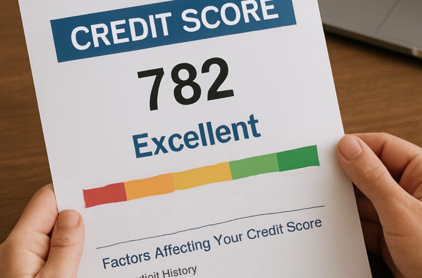 Credit Score Report - Personal Financeology